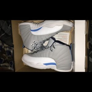 Air jordan 12 wolf grey unc